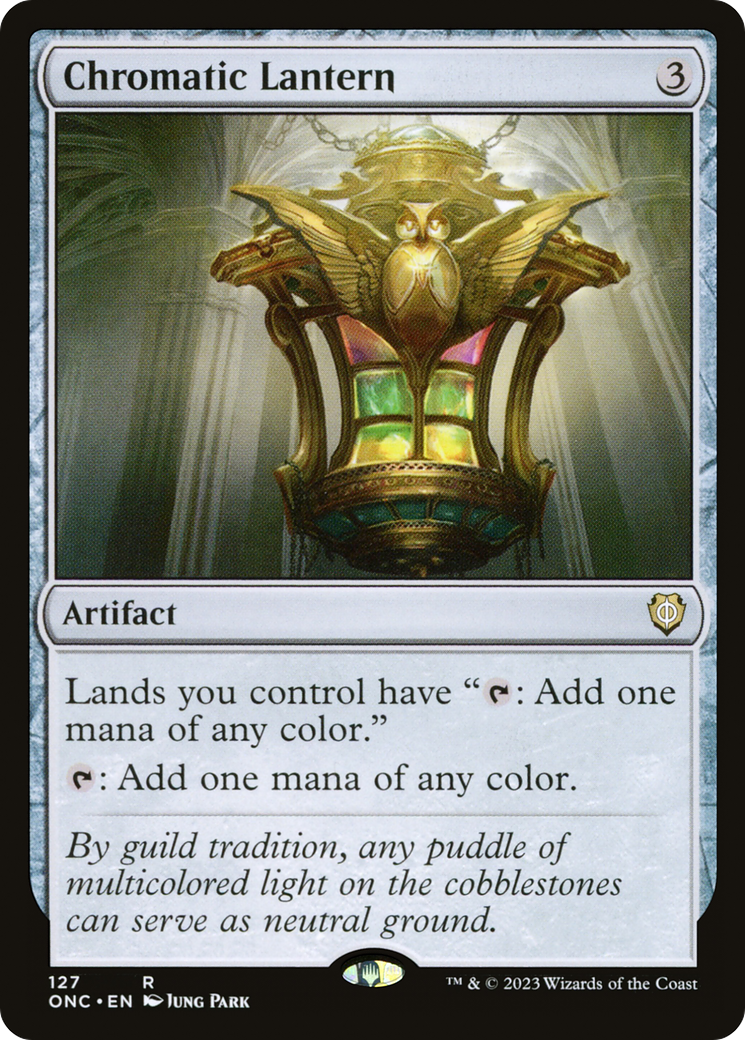 Chromatic Lantern [Phyrexia: All Will Be One Commander] - Trinity Hobby