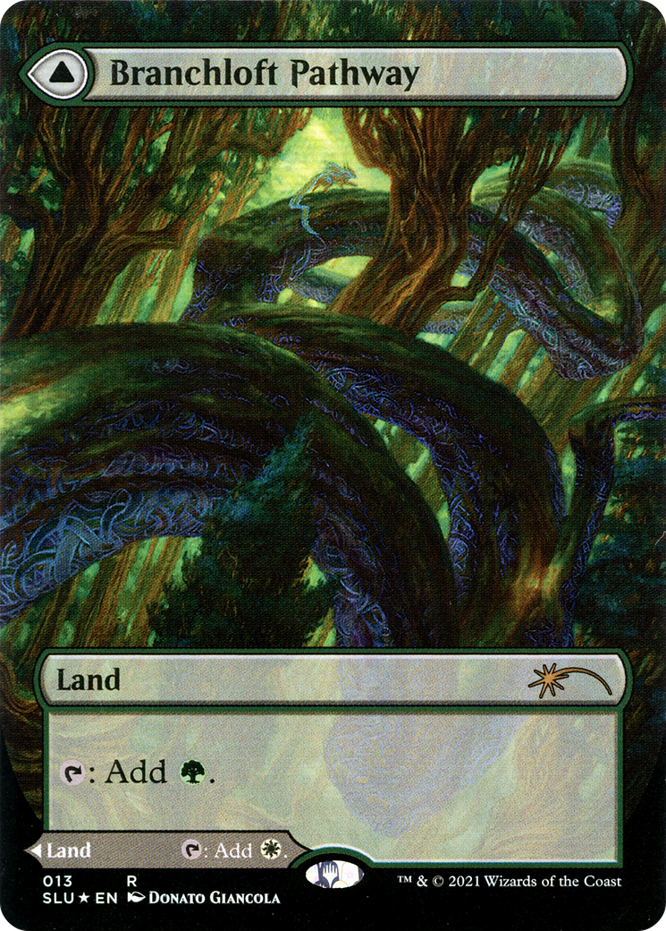 Branchloft Pathway // Boulderloft Pathway (Borderless) [Secret Lair: Ultimate Edition 2] - Trinity Hobby