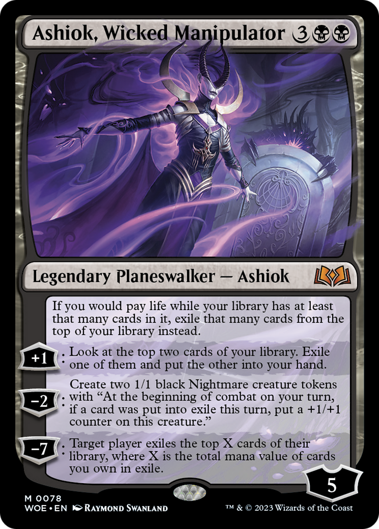Ashiok, Wicked Manipulator [Wilds of Eldraine] - Trinity Hobby