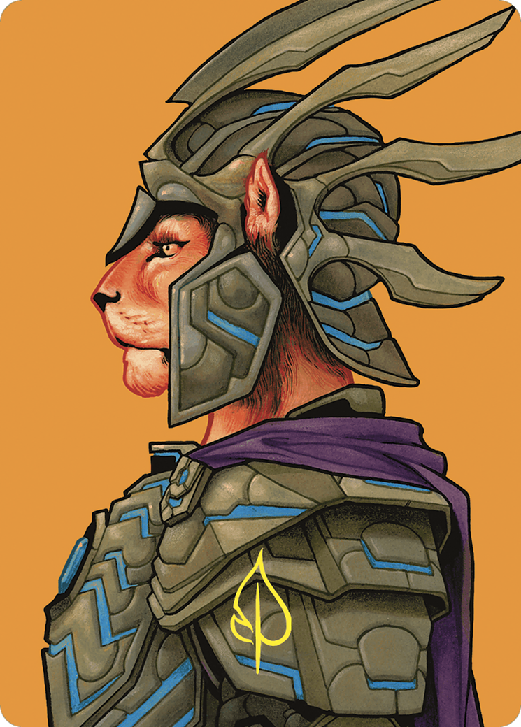 Kemba, Kha Regent Art Card (2) (Gold-Stamped Signature)  (ASCMM-051) - [Commander Masters Art Series] (Borderless) - Trinity Hobby