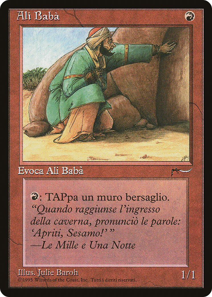 Ali Baba (Italian) [Rinascimento] - Trinity Hobby