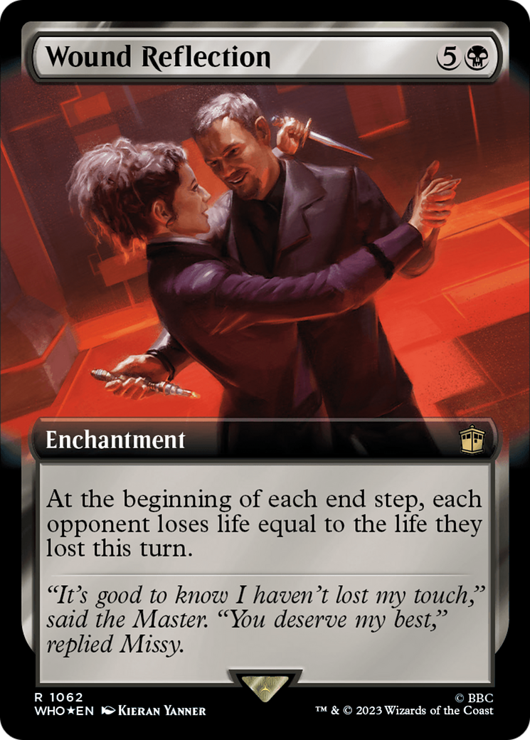 Wound Reflection (Extended Art) (Surge Foil) [Doctor Who] - Trinity Hobby