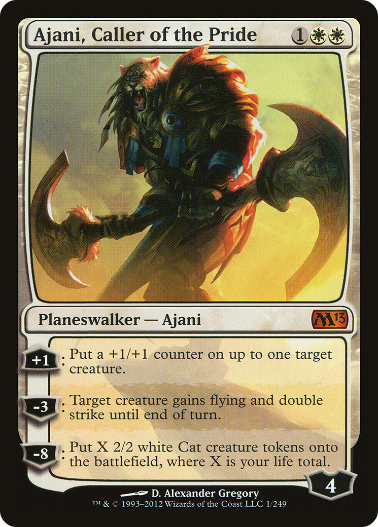 Ajani, Caller of the Pride [Magic 2013] - Trinity Hobby