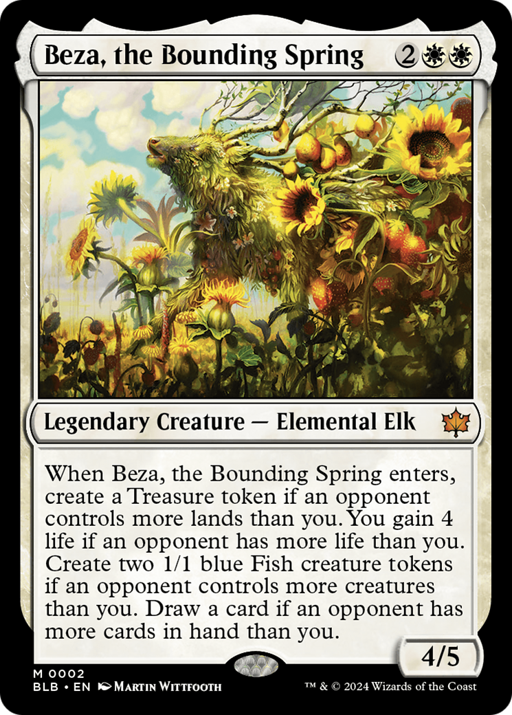 Beza, the Bounding Spring [Bloomburrow] - Trinity Hobby