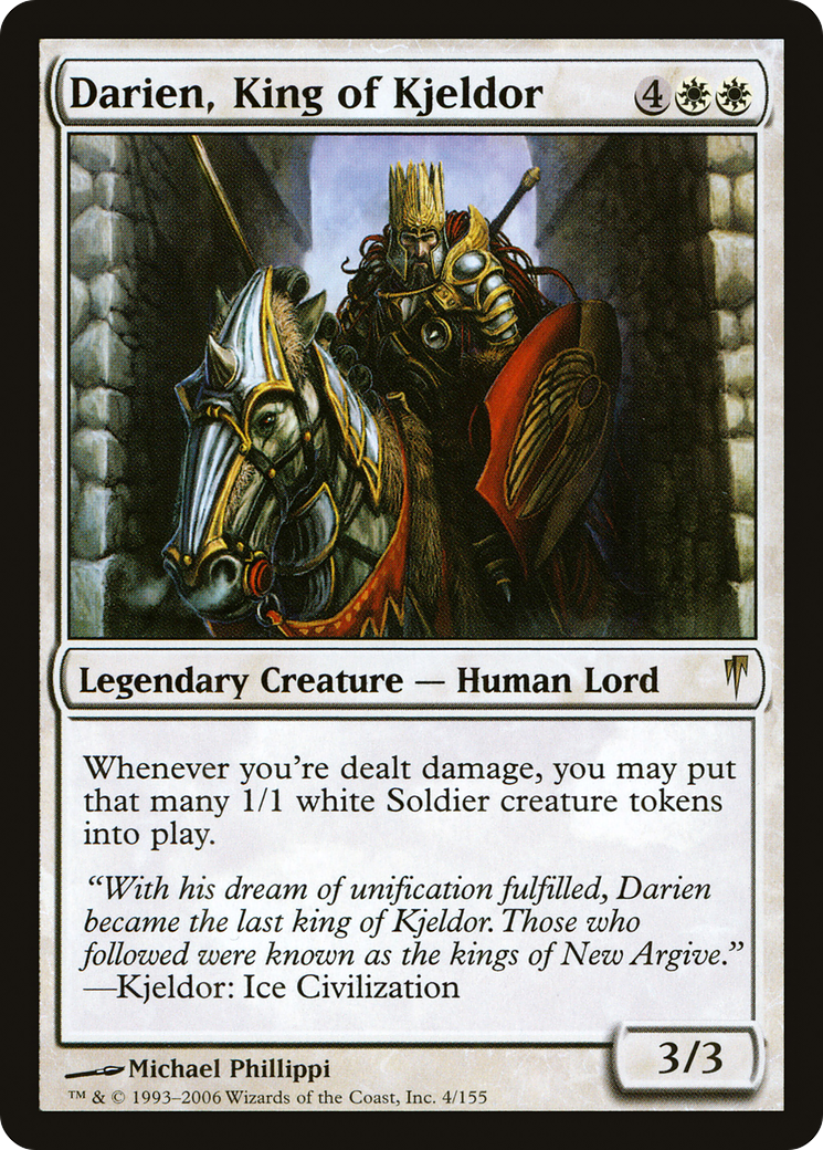 Darien, King of Kjeldor [Coldsnap] - Trinity Hobby