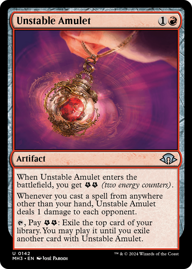 Unstable Amulet [Modern Horizons 3] - Trinity Hobby