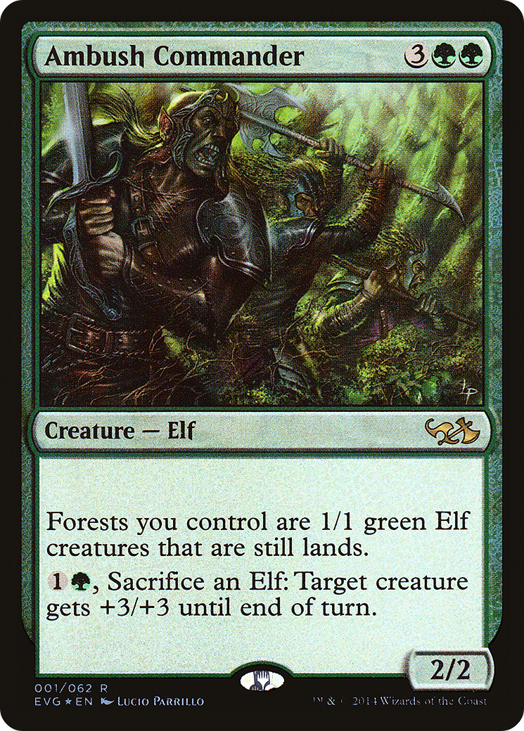 Ambush Commander (Elves vs. Goblins) [Duel Decks Anthology] - Trinity Hobby