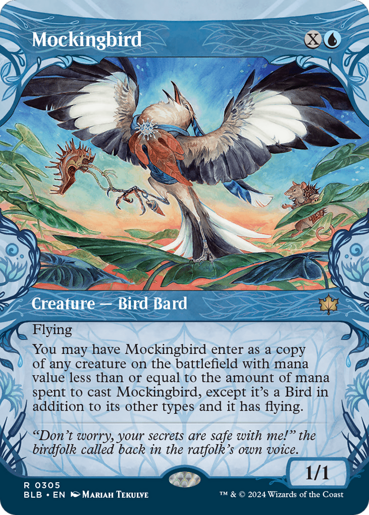 Mockingbird (Showcase) [Bloomburrow] - Trinity Hobby