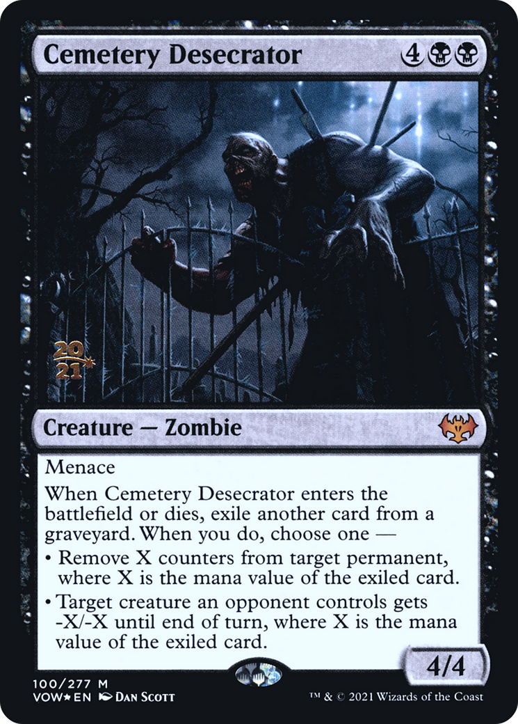 Cemetery Desecrator [Innistrad: Crimson Vow Prerelease Promos] - Trinity Hobby