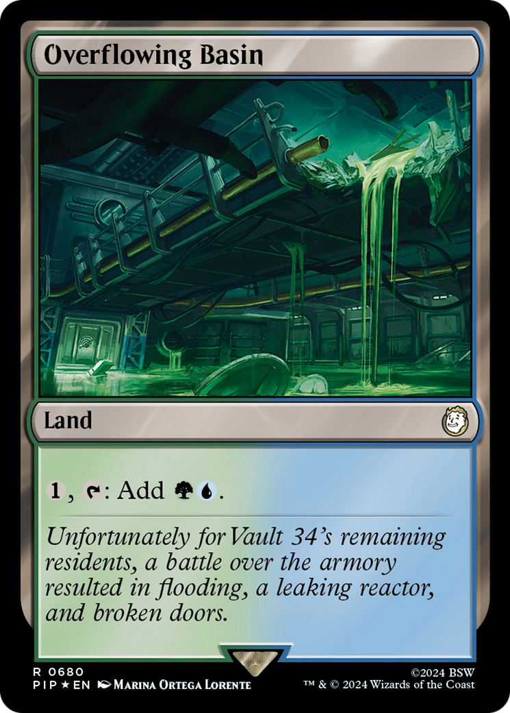 Overflowing Basin (Surge Foil) [Fallout] - Trinity Hobby