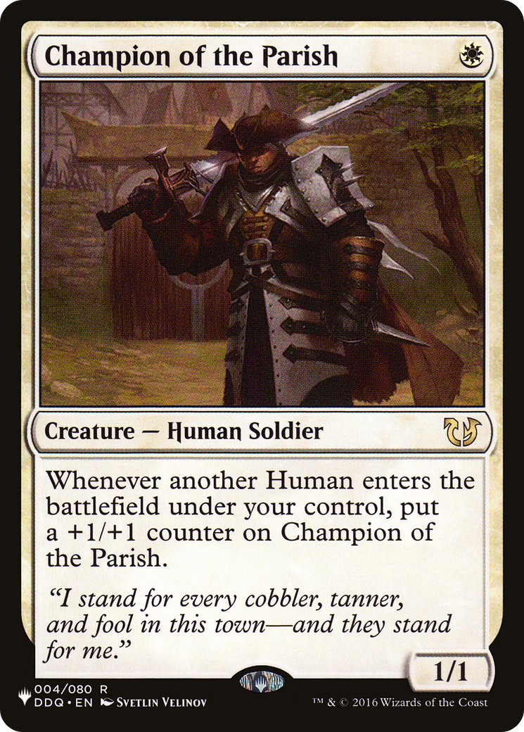 Champion of the Parish [Mystery Booster] - Trinity Hobby