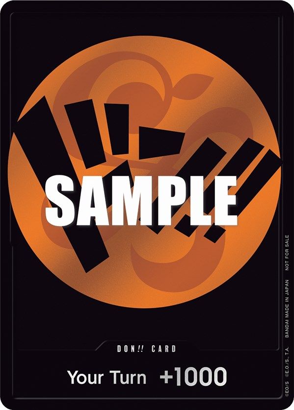 DON!! Card (Orange) - [One Piece Promotion Cards] Foil - Trinity Hobby