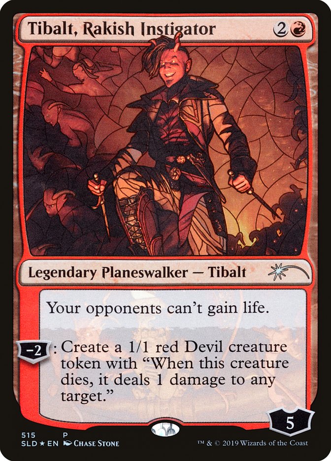 Tibalt, Rakish Instigator (Stained Glass) [Secret Lair Drop Promos] - Trinity Hobby
