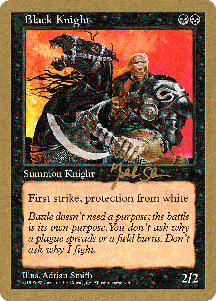 Black Knight (Jakub Slemr) [World Championship Decks 1997] - Trinity Hobby