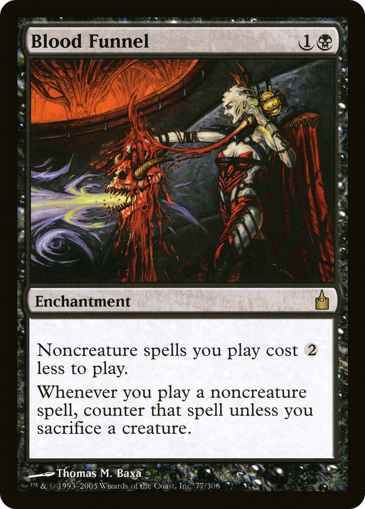 Blood Funnel [Ravnica: City of Guilds] - Trinity Hobby