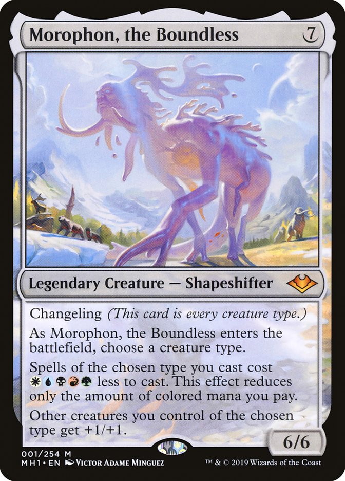 Morophon, the Boundless [Modern Horizons] - Trinity Hobby
