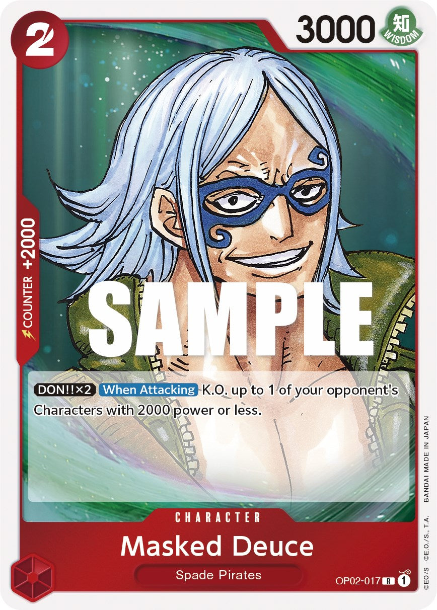 Masked Deuce (OP02-017) - [Paramount War] Foil - Trinity Hobby