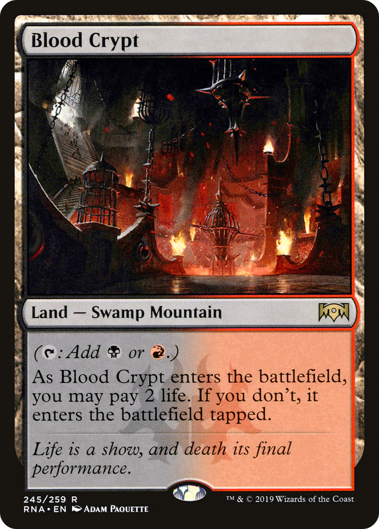 Blood Crypt [Ravnica Allegiance] - Trinity Hobby