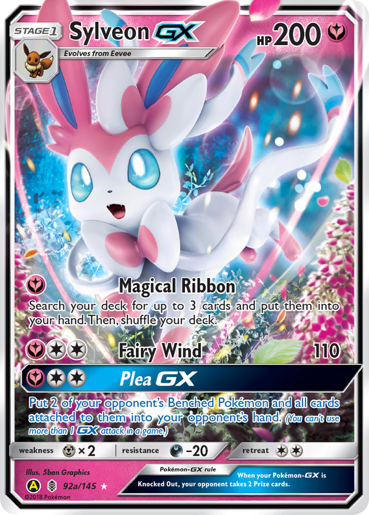 Sylveon GX (92a/145) [Alternate Art Promos] - Trinity Hobby
