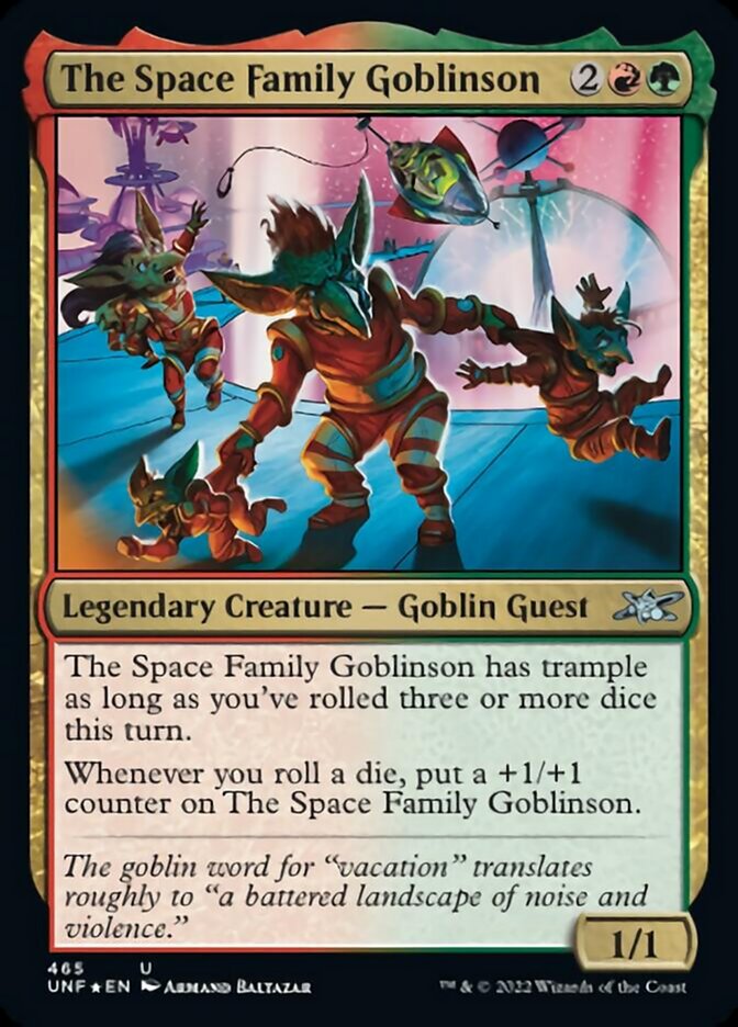 The Space Family Goblinson (Galaxy Foil) [Unfinity] - Trinity Hobby