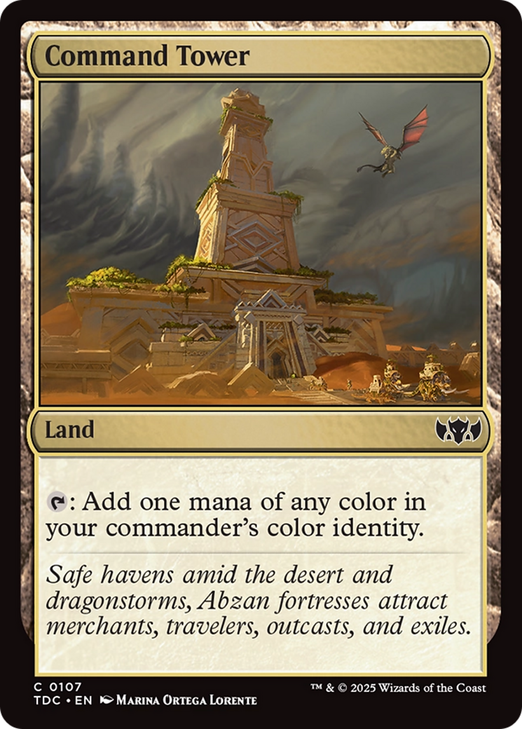 Command Tower [Tarkir: Dragonstorm Commander] - Trinity Hobby