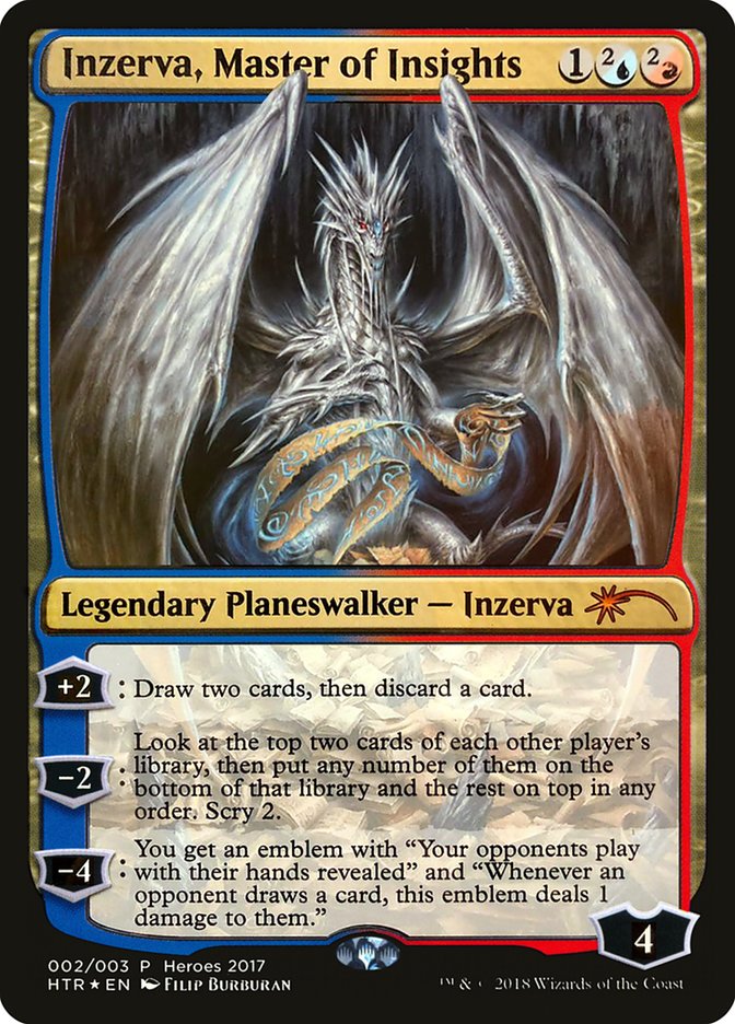 Inzerva, Master of Insights [Heroes of the Realm] - Trinity Hobby