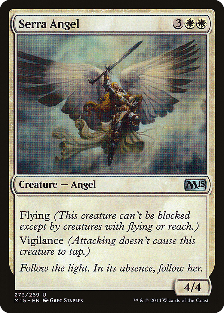 Serra Angel (M15-273) - [Magic 2015] Foil