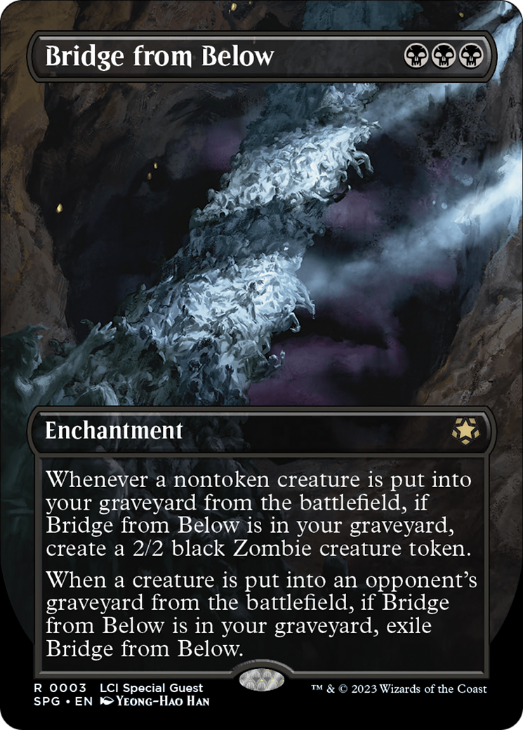 Bridge from Below (Borderless) [The Lost Caverns of Ixalan Special Guests] - Trinity Hobby