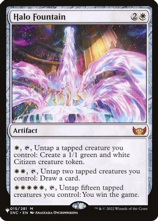 Halo Fountain  (LIST-015/281) - [The List Reprints] - Trinity Hobby