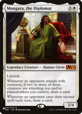 Mangara, the Diplomat  (LIST-027/274) - [The List Reprints] - Trinity Hobby