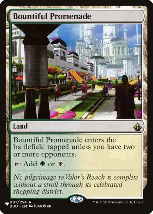 Bountiful Promenade  (LIST-081/254) - [The List Reprints] - Trinity Hobby