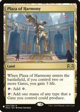 Plaza of Harmony  (LIST-254/259) - [The List Reprints] - Trinity Hobby