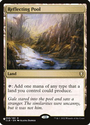 Reflecting Pool  (LIST-358/361) - [The List Reprints] - Trinity Hobby