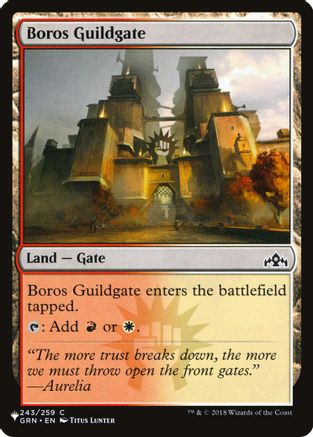Boros Guildgate  (LIST-243/259) - [The List Reprints] - Trinity Hobby