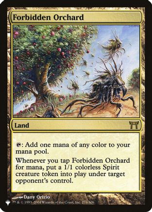 Forbidden Orchard  (LIST-276/306) - [The List Reprints] - Trinity Hobby