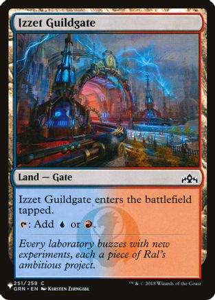 Izzet Guildgate  (LIST-251/259) - [The List Reprints] - Trinity Hobby