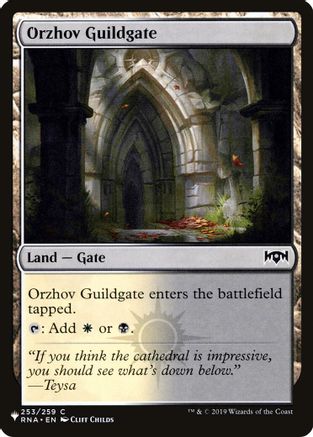Orzhov Guildgate (253)  (LIST-253/259) - [The List Reprints] - Trinity Hobby