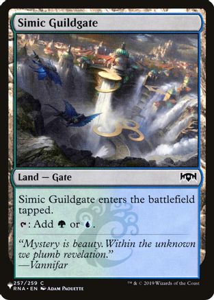 Simic Guildgate  (LIST-257/259) - [The List Reprints] - Trinity Hobby