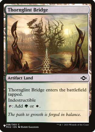 Thornglint Bridge  (LIST-258/303) - [The List Reprints] - Trinity Hobby