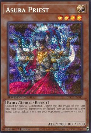 Asura Priest (PSR) [SBC2-ENI05] Prismatic Secret Rare