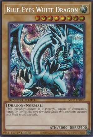 Blue-Eyes White Dragon (PSR) [SBC2-ENB02] Prismatic Secret Rare - Trinity Hobby