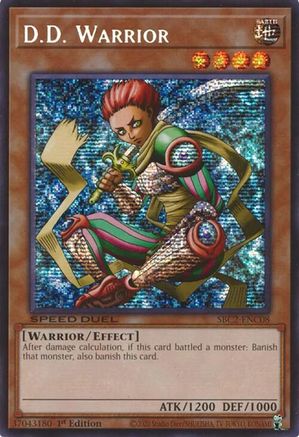 D.D. Warrior (PSR) [SBC2-ENC08] Prismatic Secret Rare - Trinity Hobby
