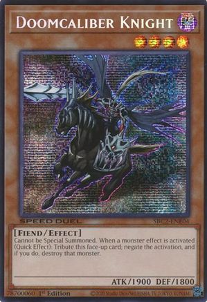 Doomcaliber Knight (PSR) [SBC2-ENE04] Prismatic Secret Rare - Trinity Hobby