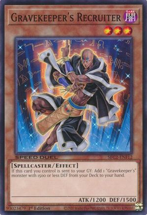 Gravekeeper's Recruiter [SBC2-ENF12] Common - Trinity Hobby