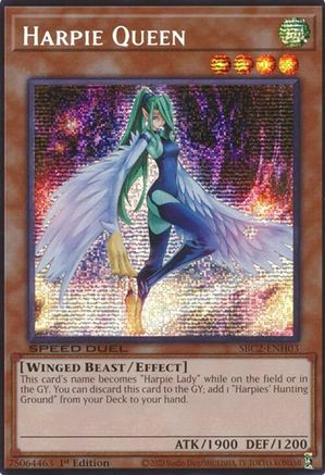 Harpie Queen (PSR) [SBC2-ENH03] Prismatic Secret Rare - Trinity Hobby