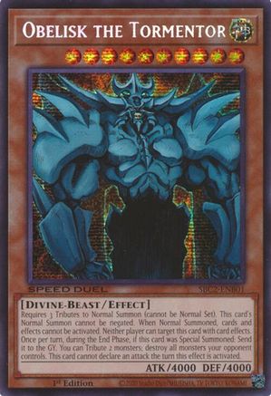 Obelisk the Tormentor [SBC2-ENB01] Prismatic Secret Rare - Trinity Hobby