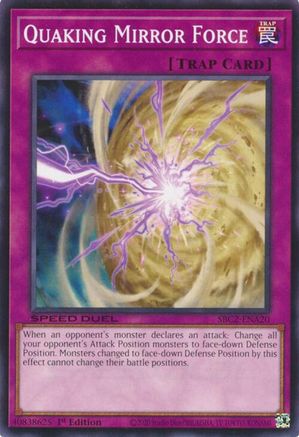 Quaking Mirror Force [SBC2-ENA20] Common - Trinity Hobby