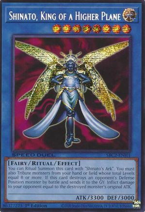 Shinato, King of a Higher Plane (PSR) [SBC2-ENI01] Prismatic Secret Rare - Trinity Hobby