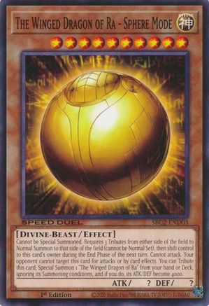 The Winged Dragon of Ra - Sphere Mode [SBC2-END03] Common - Trinity Hobby