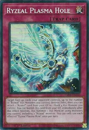 Ryzeal Plasma Hole (SR) [CRBR-EN010] Super Rare - Trinity Hobby